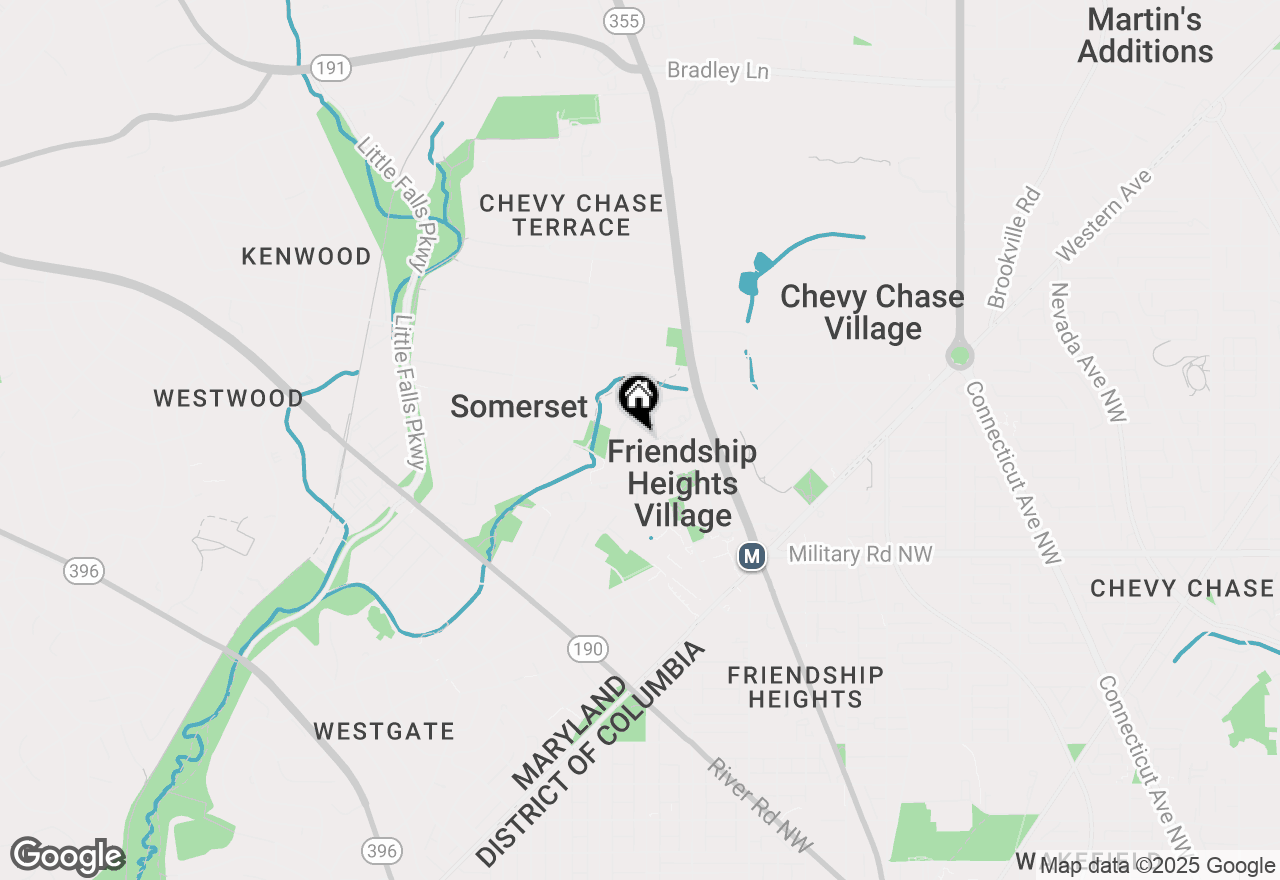 Map of 5610 Wisconsin Avenue #709, Chevy Chase, MD 20815