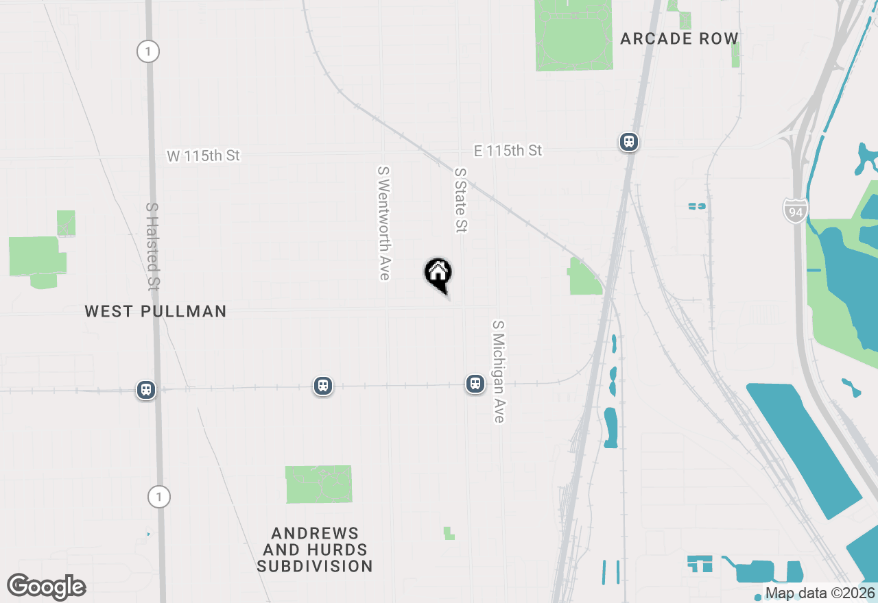 Map of 11854 S Lafayette Avenue, Chicago, IL 60628