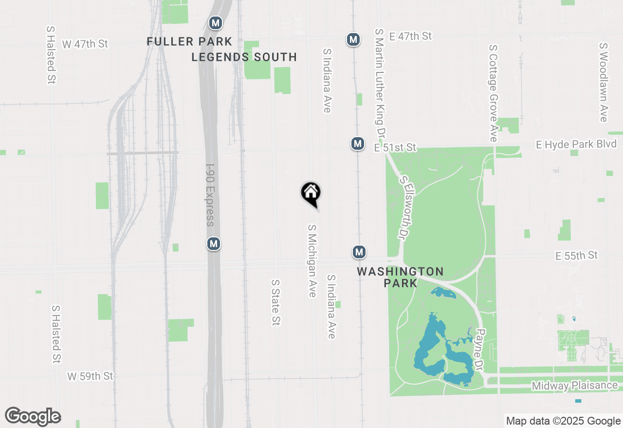Map of 5316 S Michigan Avenue #1, Chicago, IL 60615