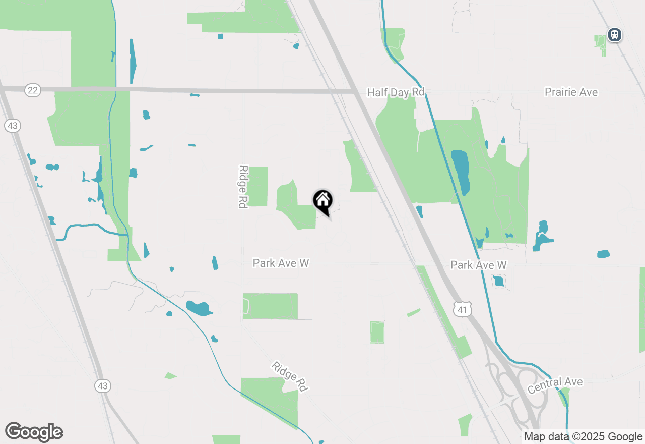 Map of 1695 Snapdragon Court, Highland Park, IL 60035