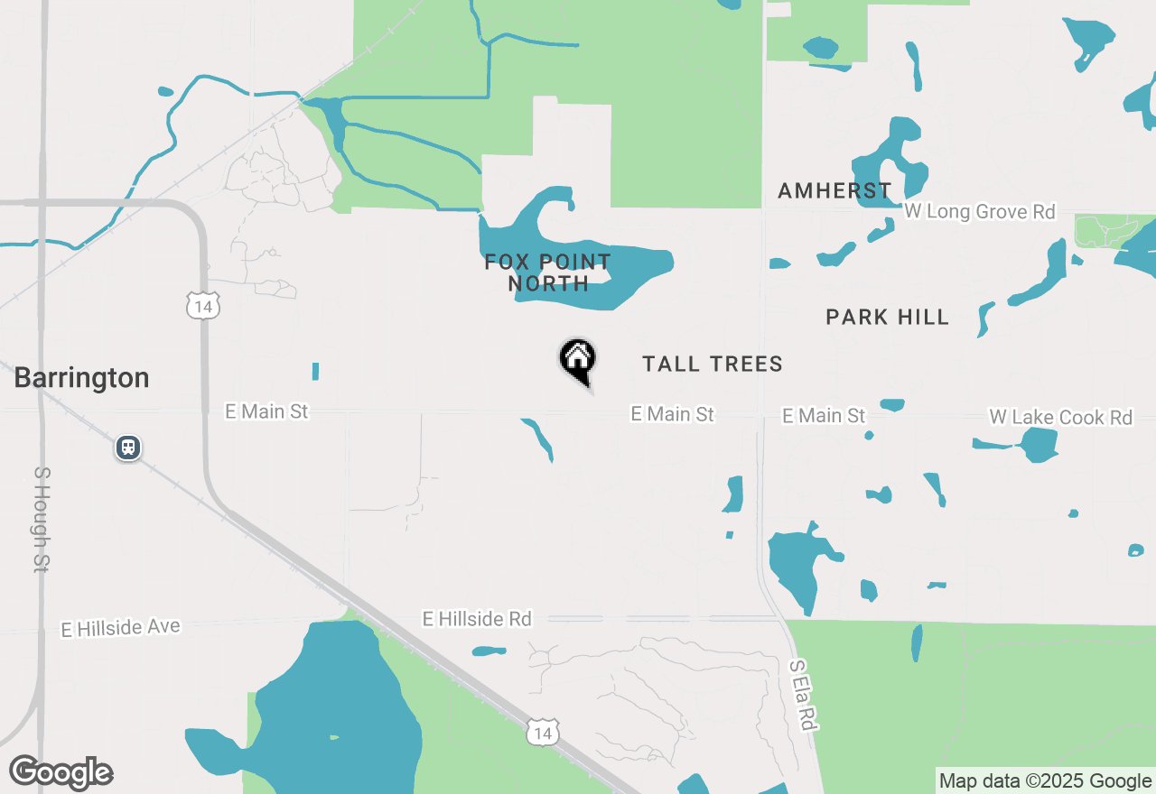 Map of 185 Cold Spring Road, Barrington, IL 60010