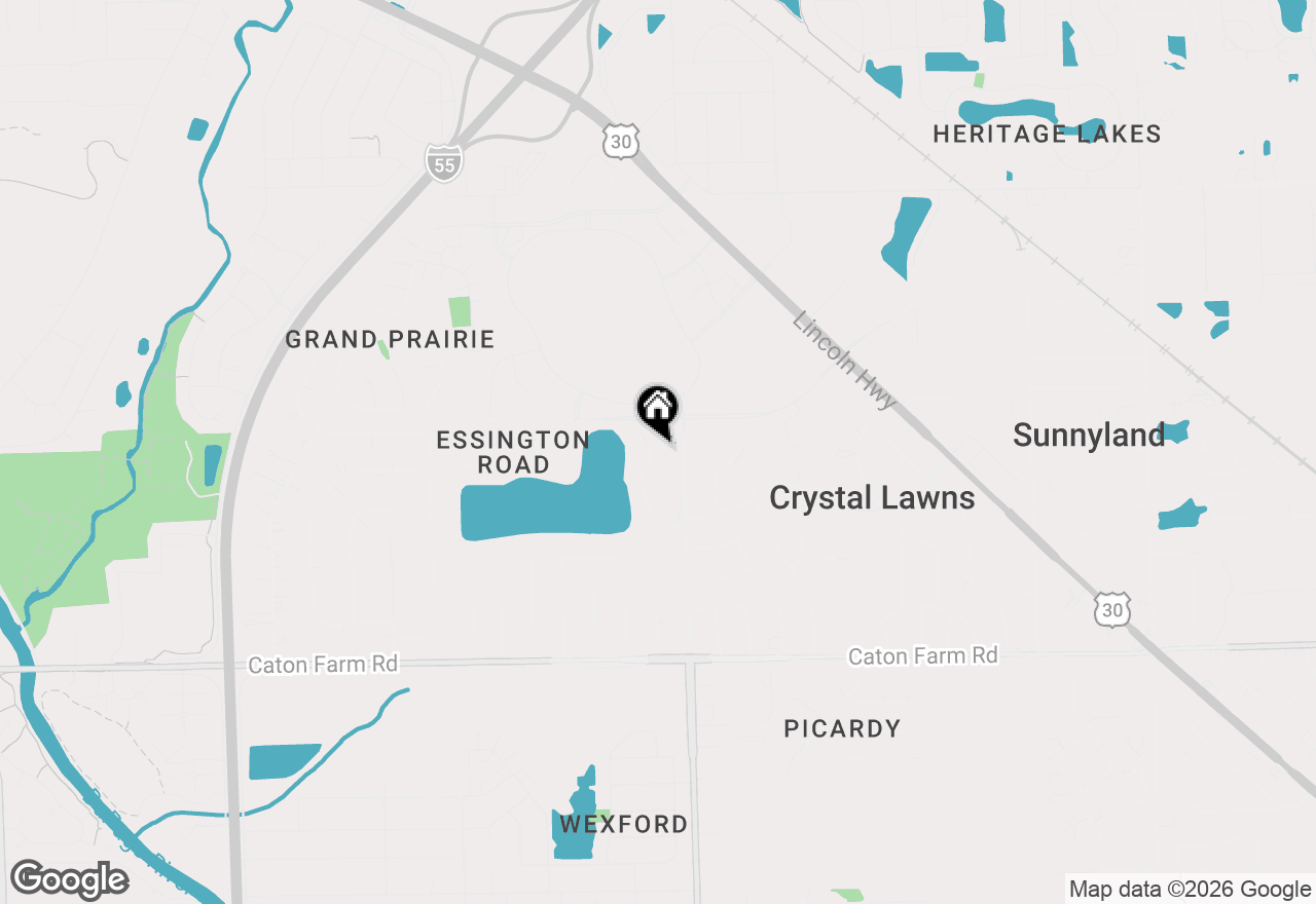 Map of 2722 Harbor Drive #2722, Joliet, IL 60431