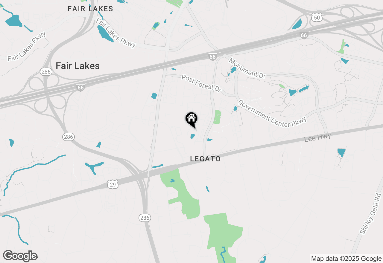 Map of 4622 Carisbrooke Lane, Fairfax, VA 22030