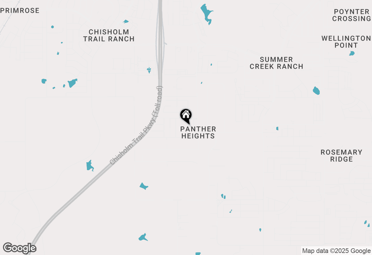 Map of 10336 Castle Lyons Lane, Fort Worth, TX 76036