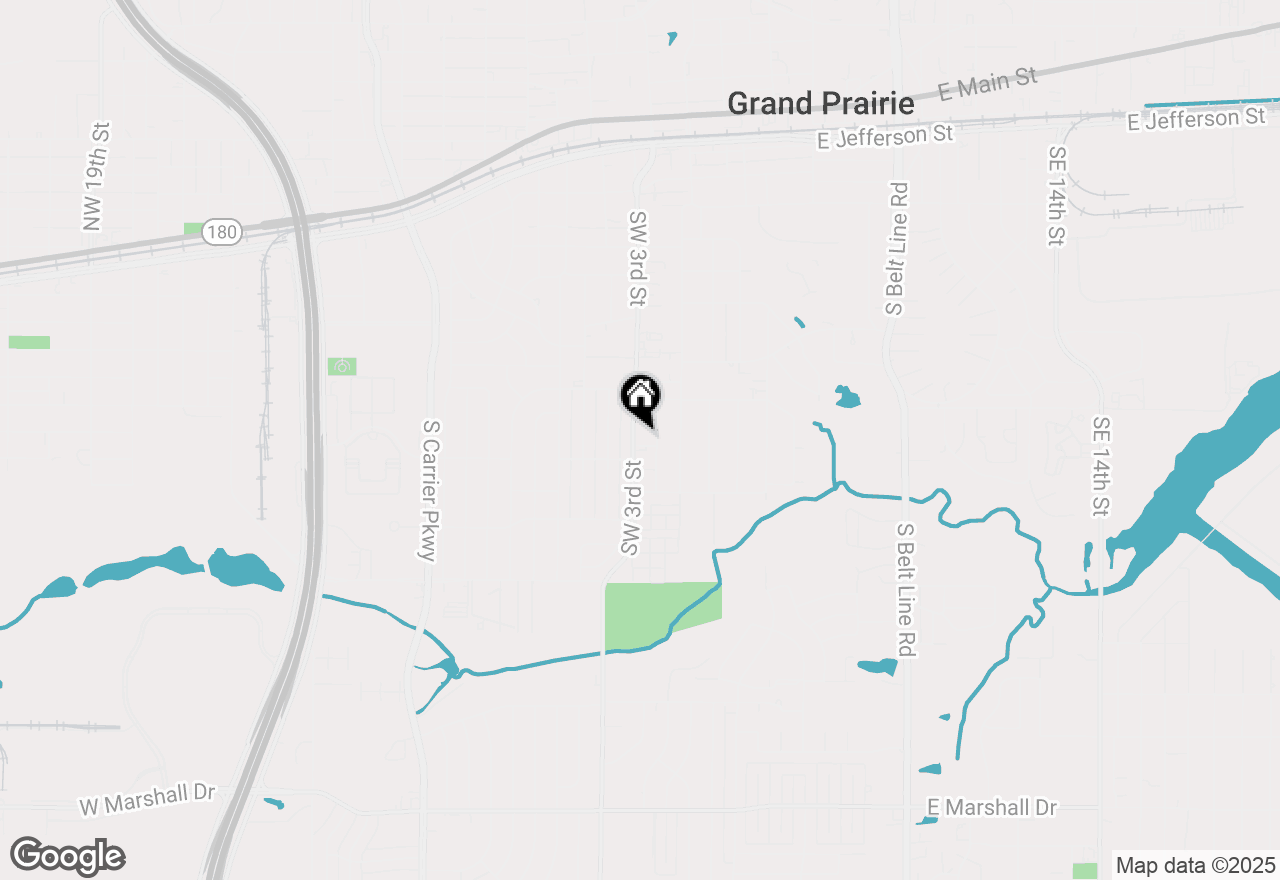 Map of 933 Sw 3rd Street, Grand Prairie, TX 75051