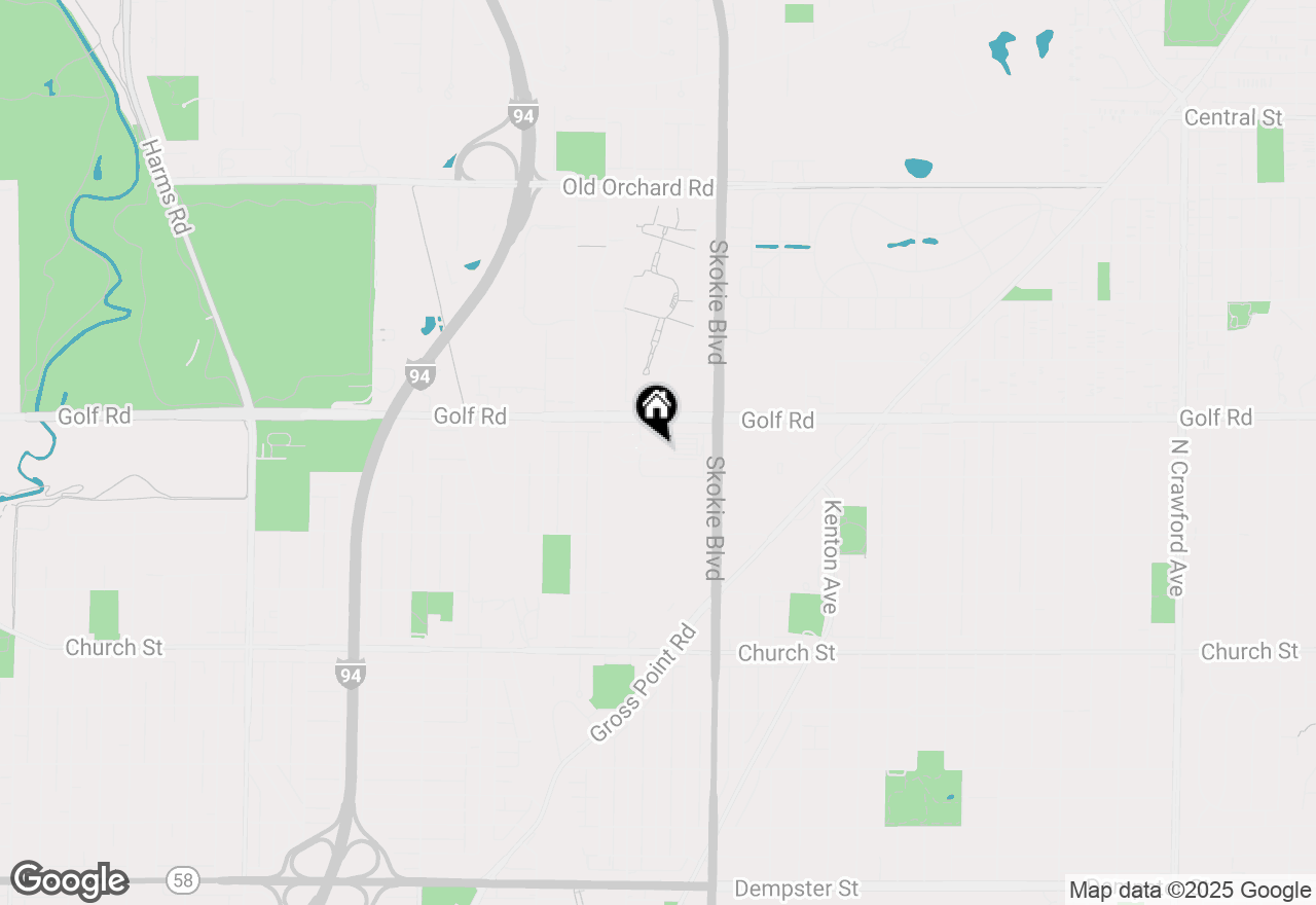 Map of 9530 N Lamon Avenue #403, Skokie, IL 60077