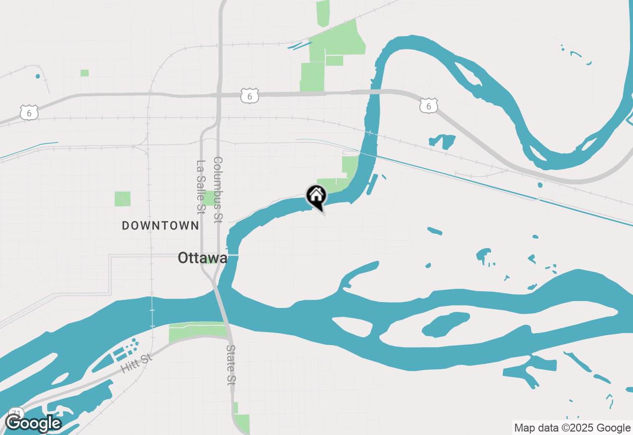 Map of 818 York Street, Ottawa, IL 61350