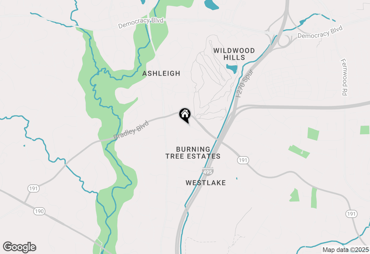 Map of 7701 Barnum Road, Bethesda, MD 20817