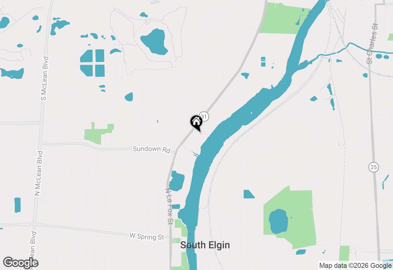Map of 159 Josephine Avenue, South Elgin, IL 60177