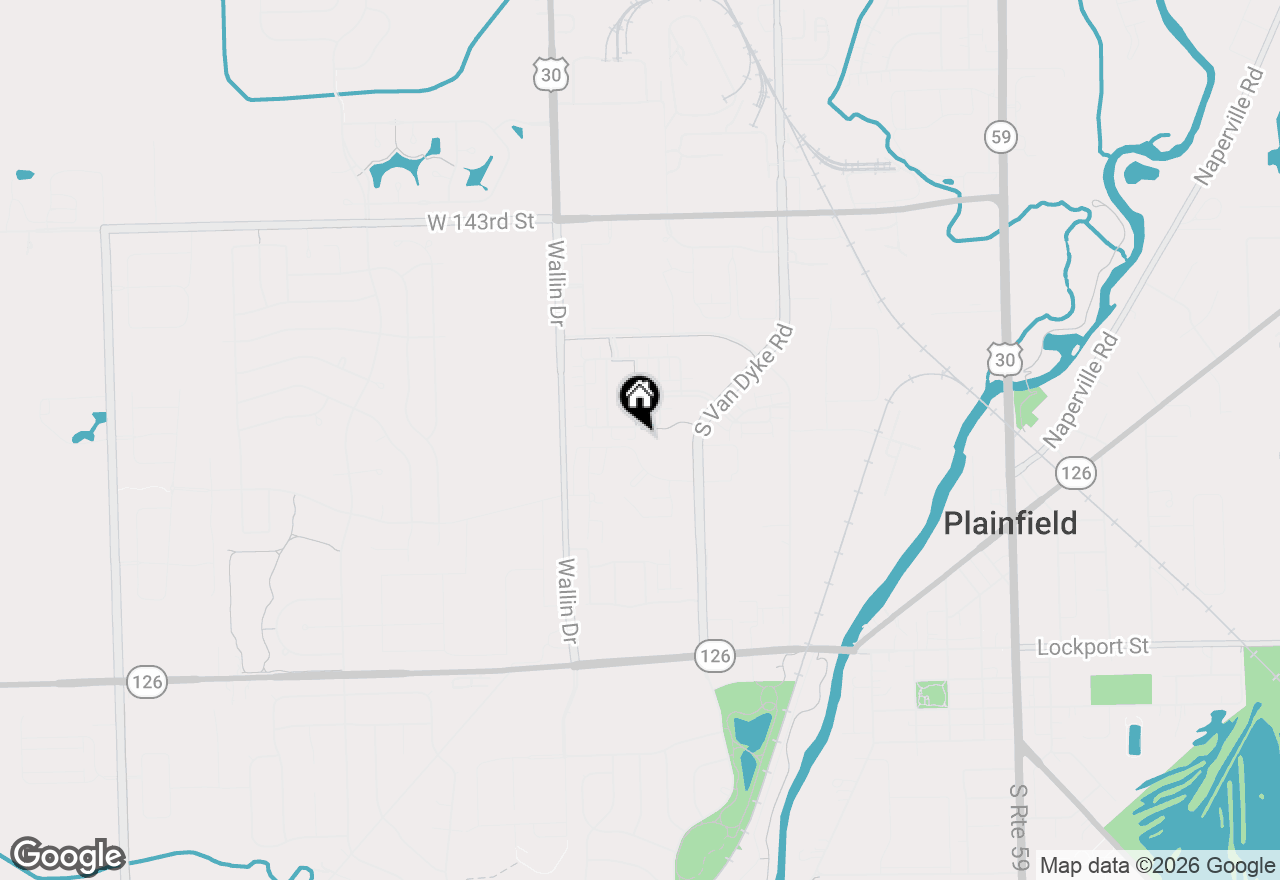 Map of 24629 Patriot Square Drive S, Plainfield, IL 60544