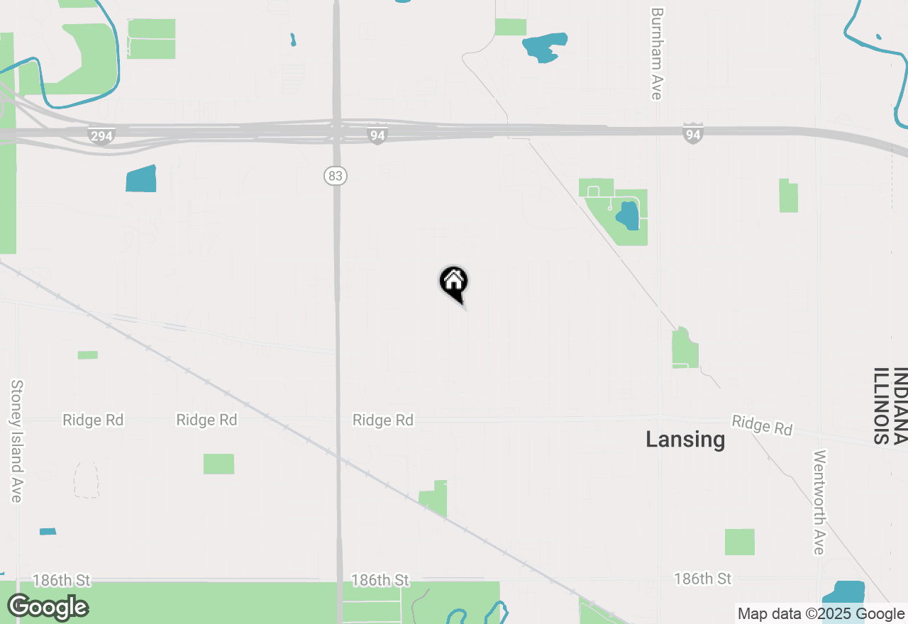 Map of 17916 Exchange Avenue, Lansing, IL 60438