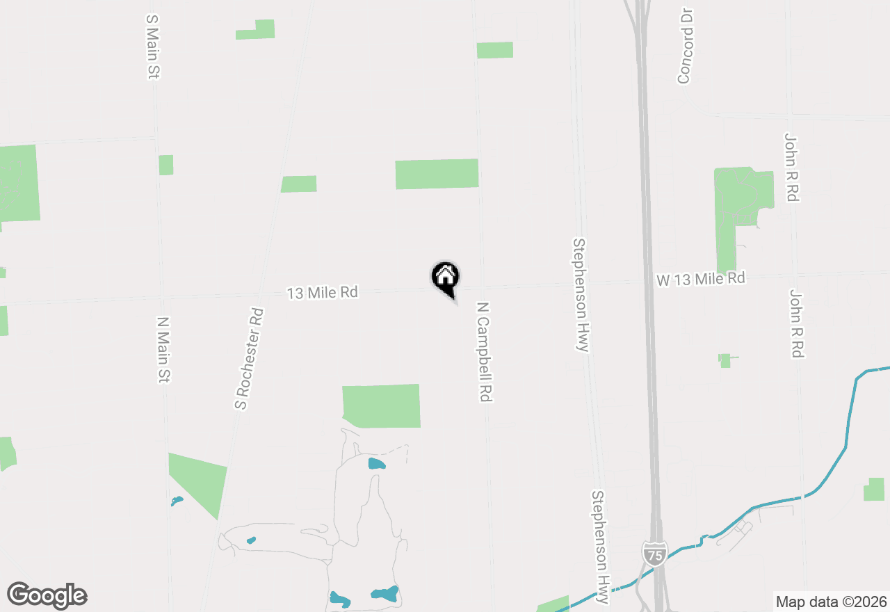 Map of 3202 N Connecticut Avenue, Royal Oak, MI 48073