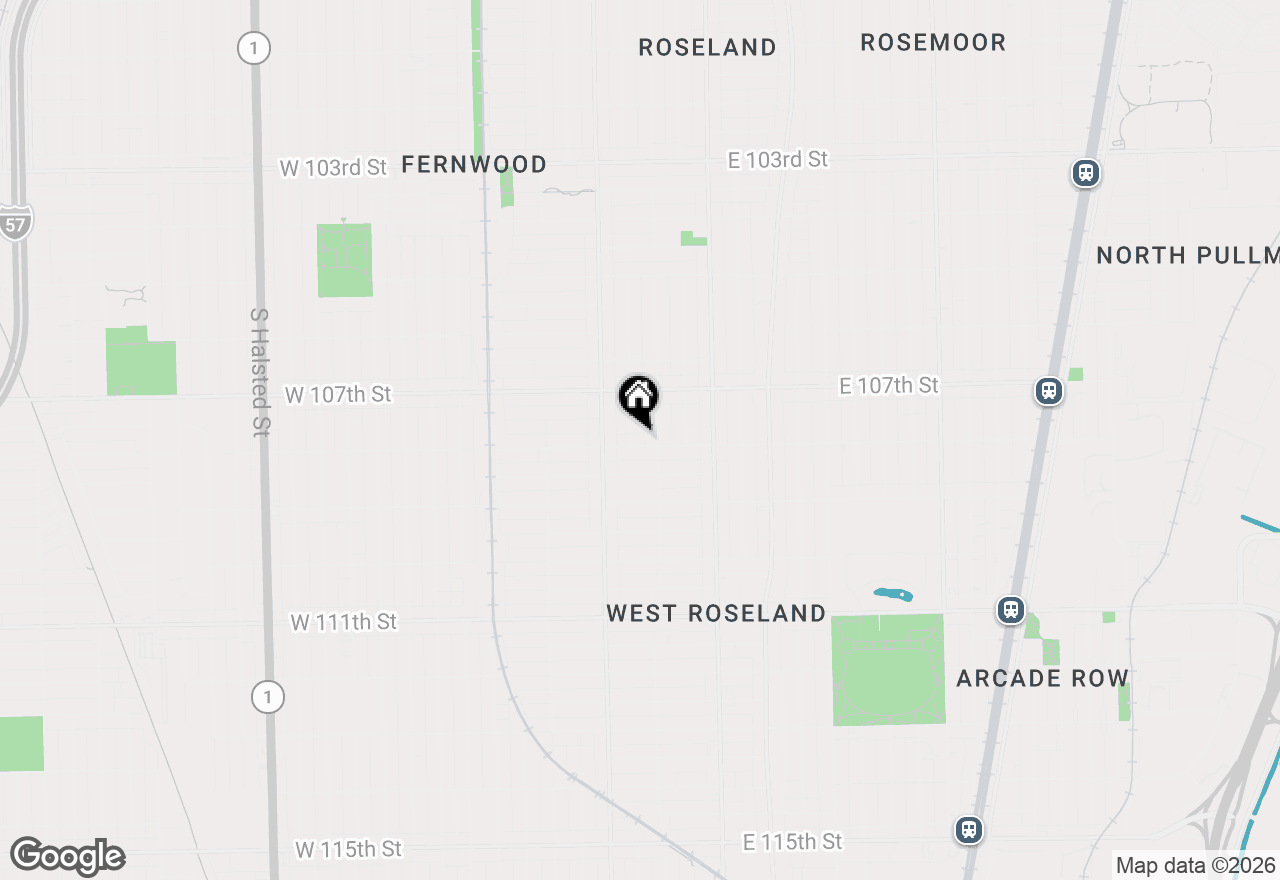 Map of 116 W 108th Street, Chicago, IL 60628