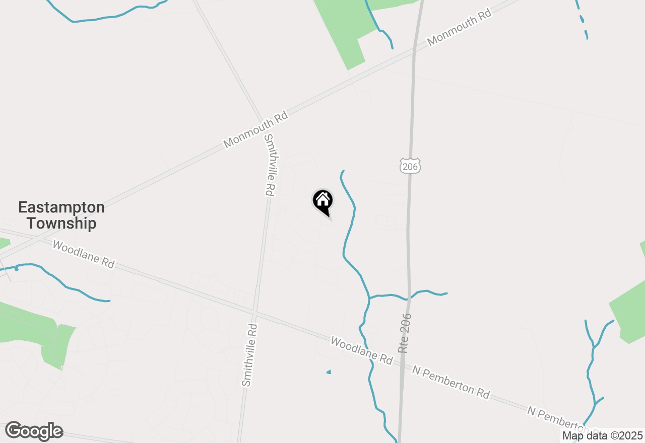 Map of 10 Tower Blvd., Eastampton, NJ 08060