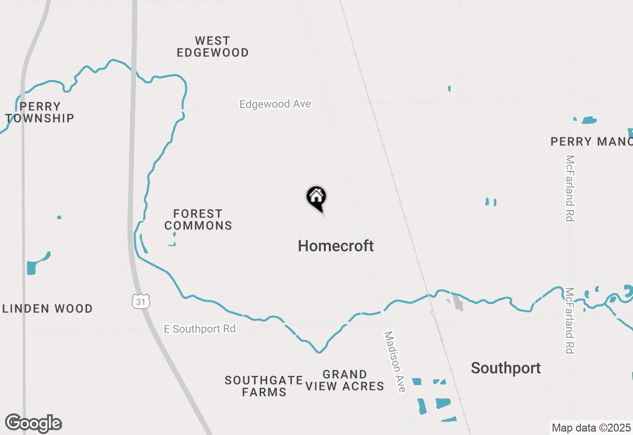 Map of 1429 E Banta Road, Indianapolis, IN 46227