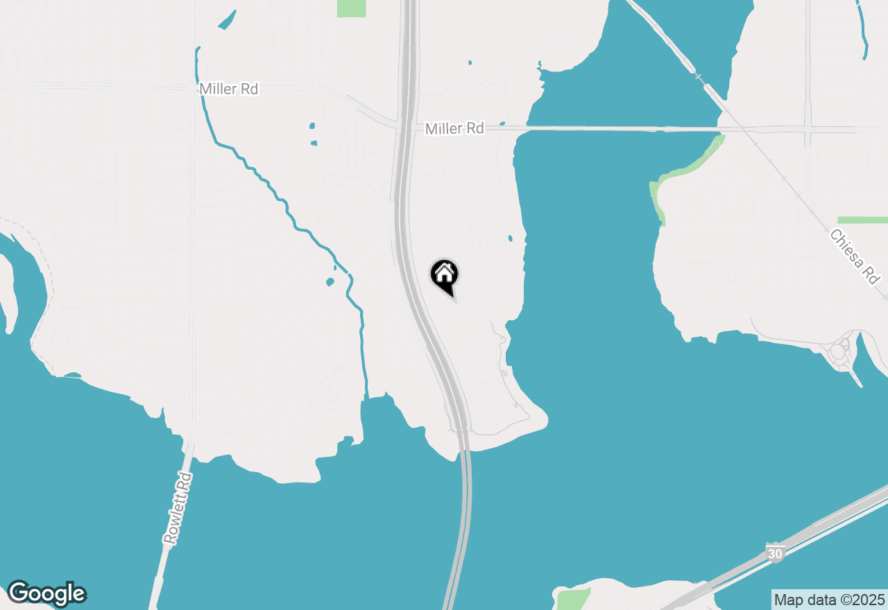 Map of 5201 Orlando Circle, Rowlett, TX 75088