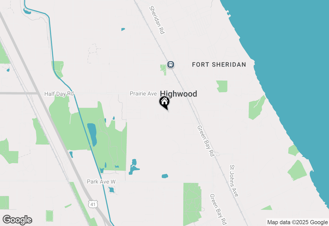 Map of 114 Michigan Avenue, Highwood, IL 60040