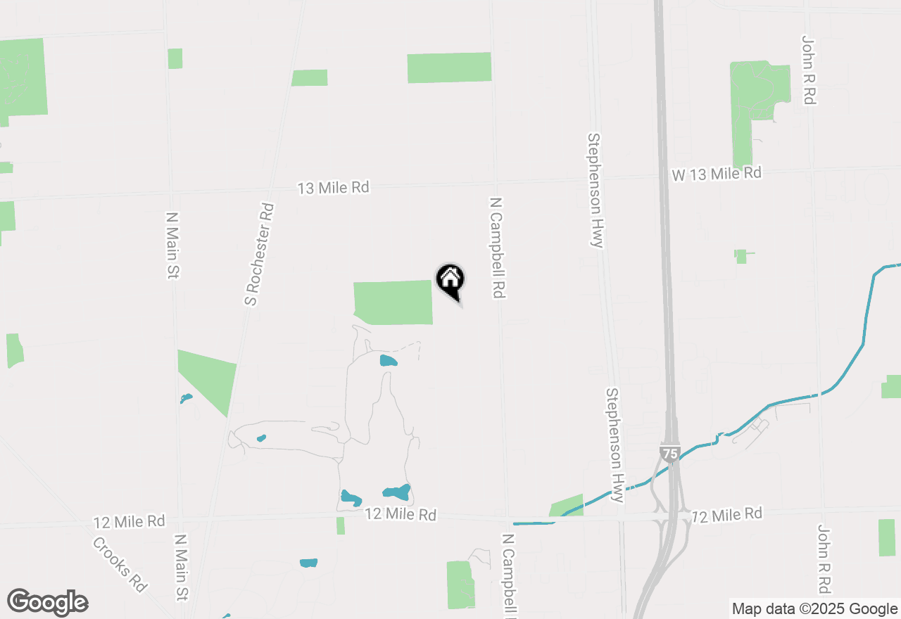 Map of 2621 N Connecticut Avenue, Royal Oak, MI 48073