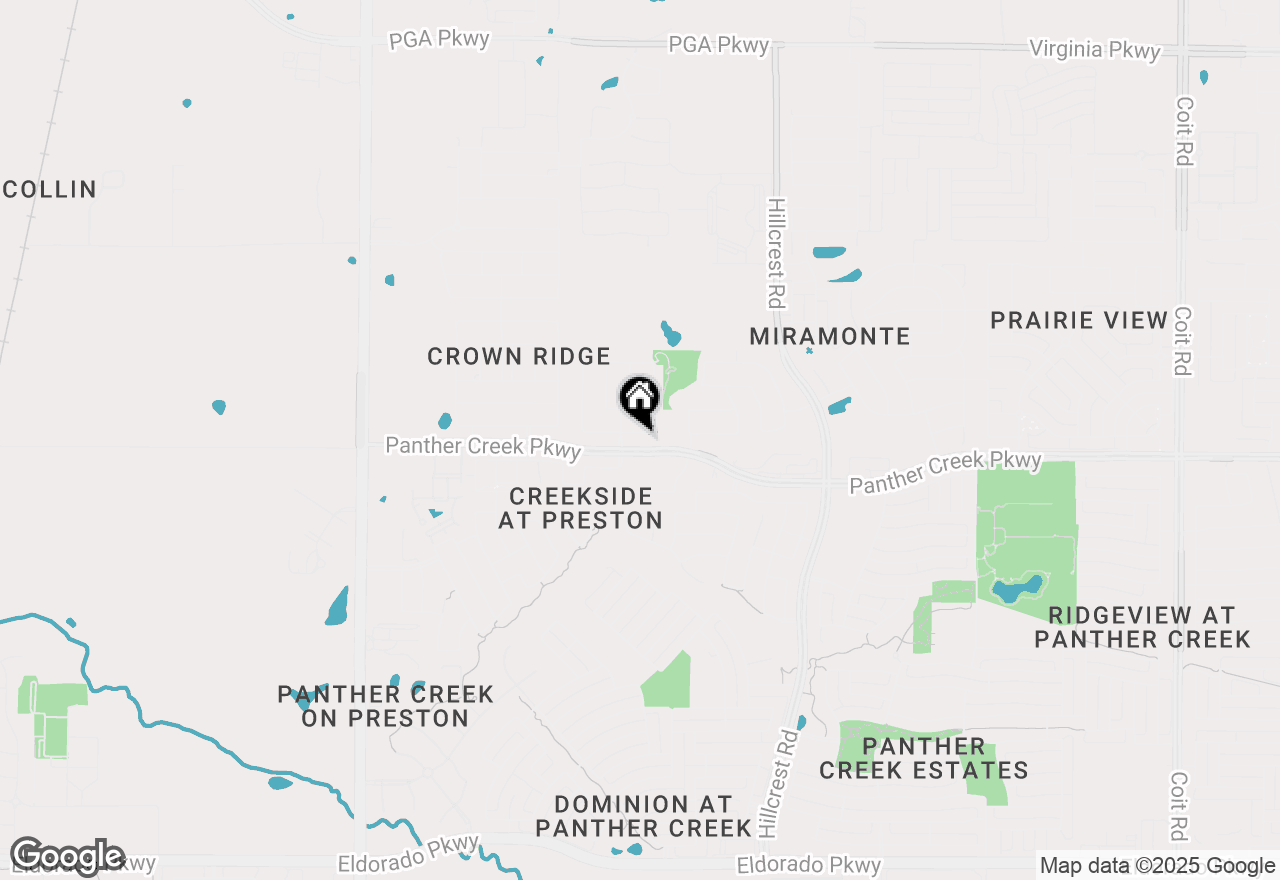 Map of 10289 Soledad Road, Frisco, TX 75035