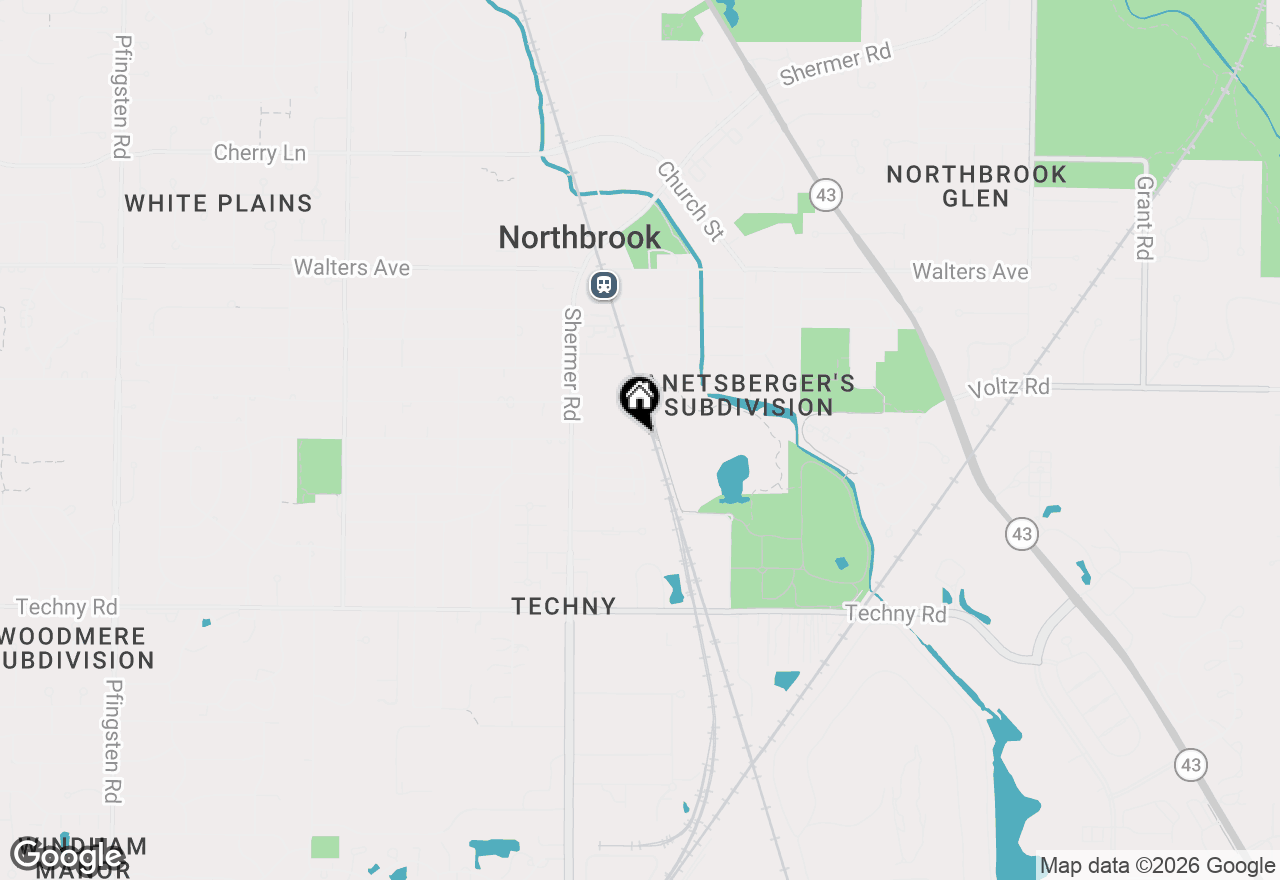Map of 1914 Farnsworth Lane #208, Northbrook, IL 60062