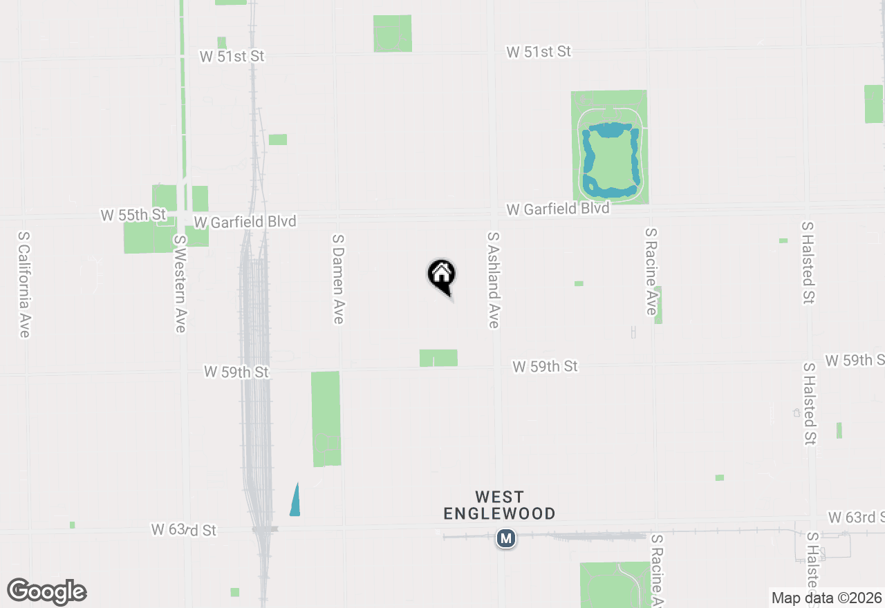 Map of 5721 S Hermitage Avenue, Chicago, IL 60636