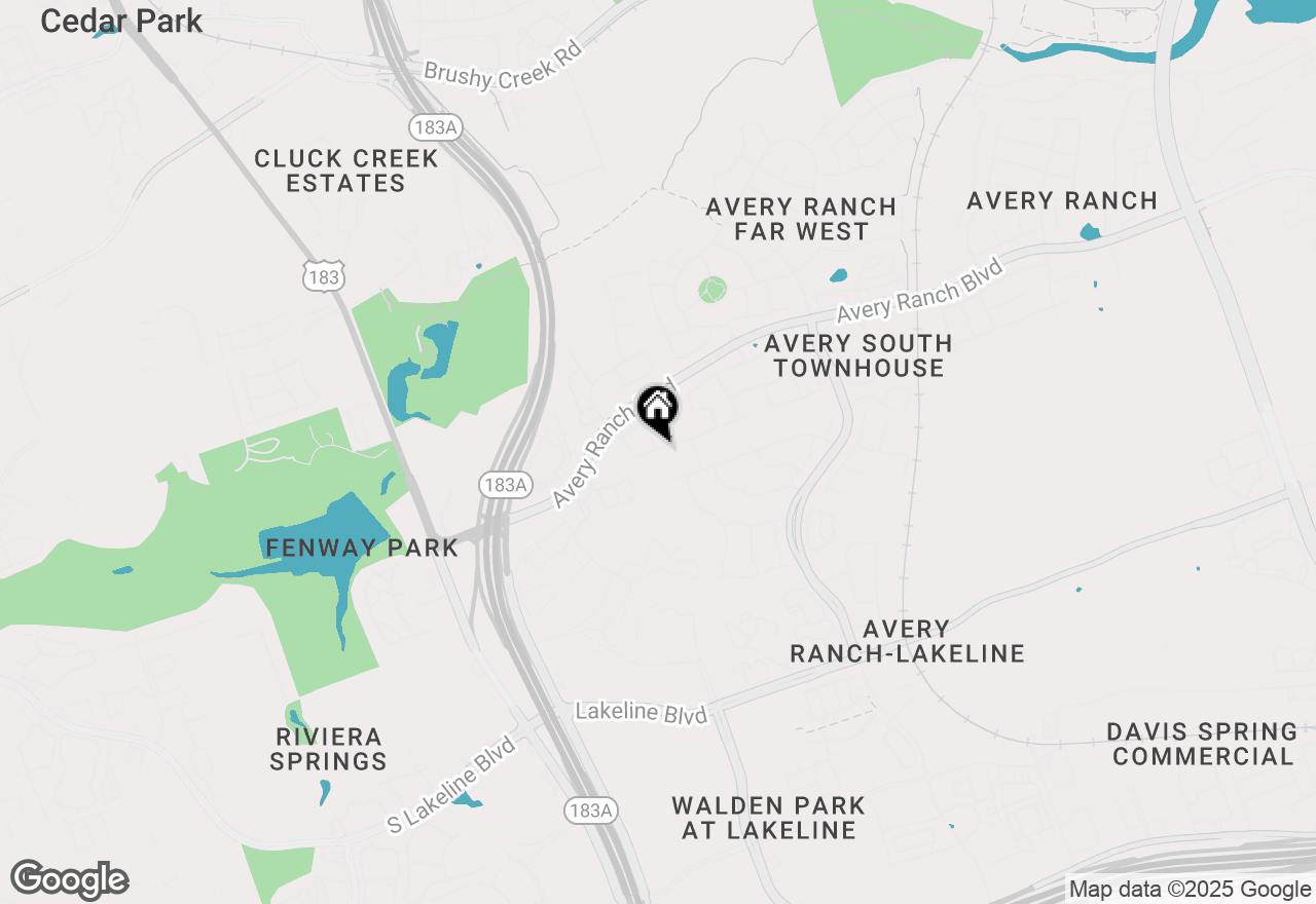 Map of 13709 Turkey Hollow Trl, Austin, TX 78717
