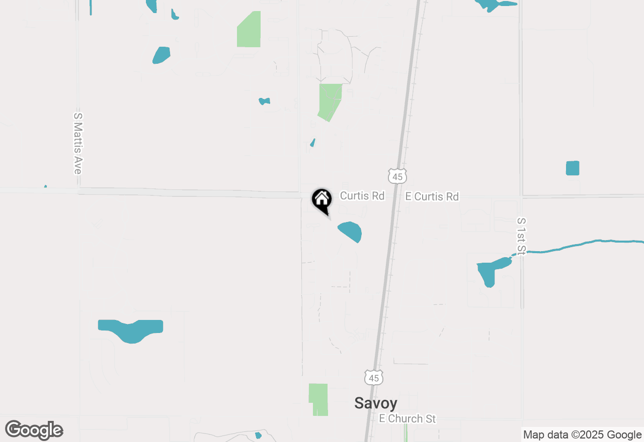 Map of 1007 Pheasant Circle, Savoy, IL 61874