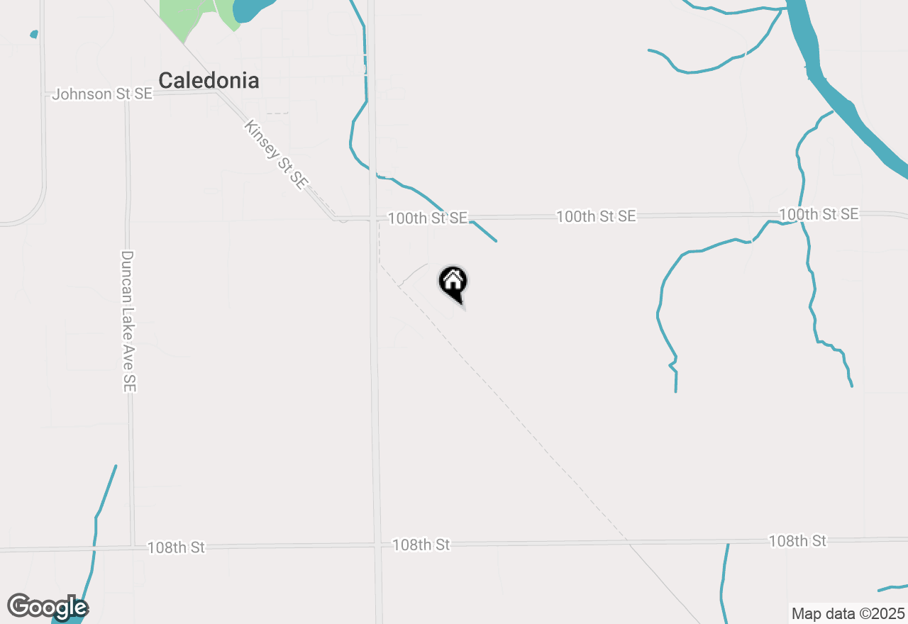 Map of 10177 E Crossroads Circle Se, Caledonia, MI 49316