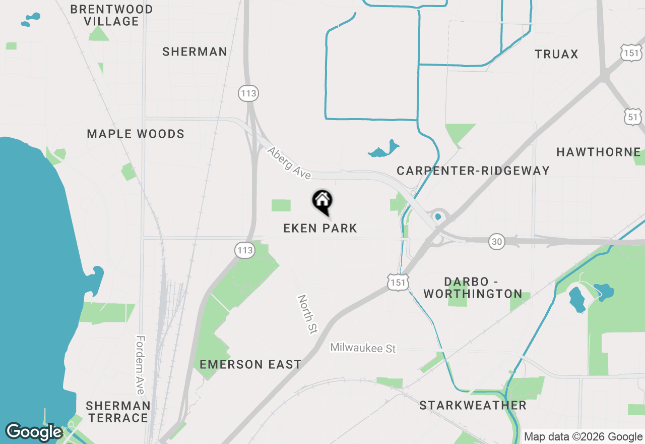 Map of 2610 Moland Street, Madison, WI 53704