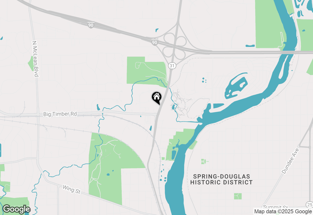 Map of 1052 Florimond Drive, Elgin, IL 60123