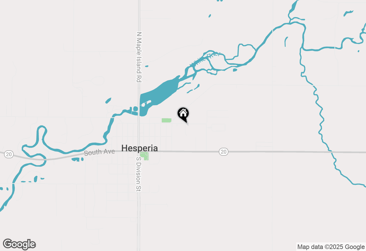 Map of 400 E Michigan Avenue, Hesperia, MI 49421