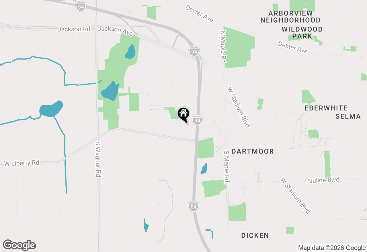 Map of 586 Liberty Pointe Drive, Ann Arbor, MI 48103