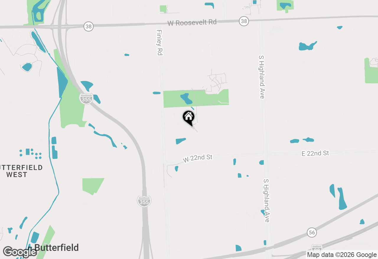 Map of 312 Woodmoor Drive, Lombard, IL 60148