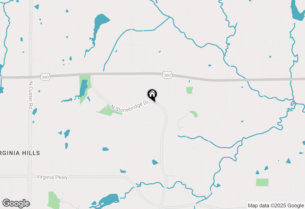 Map of 1305 Runford Court, Mckinney, TX 75071