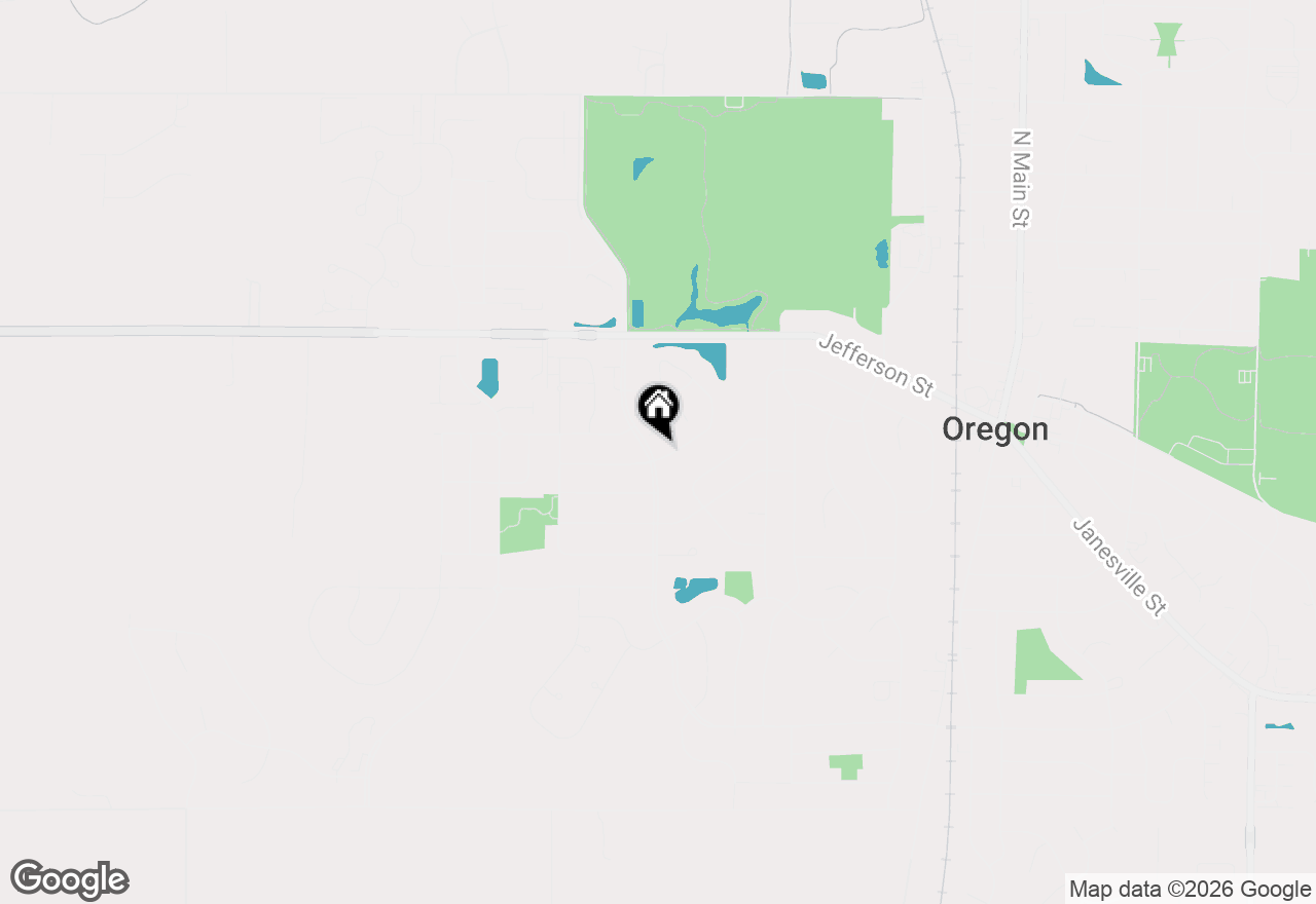 Map of 799 Edenberry Lane, Oregon, WI 53575