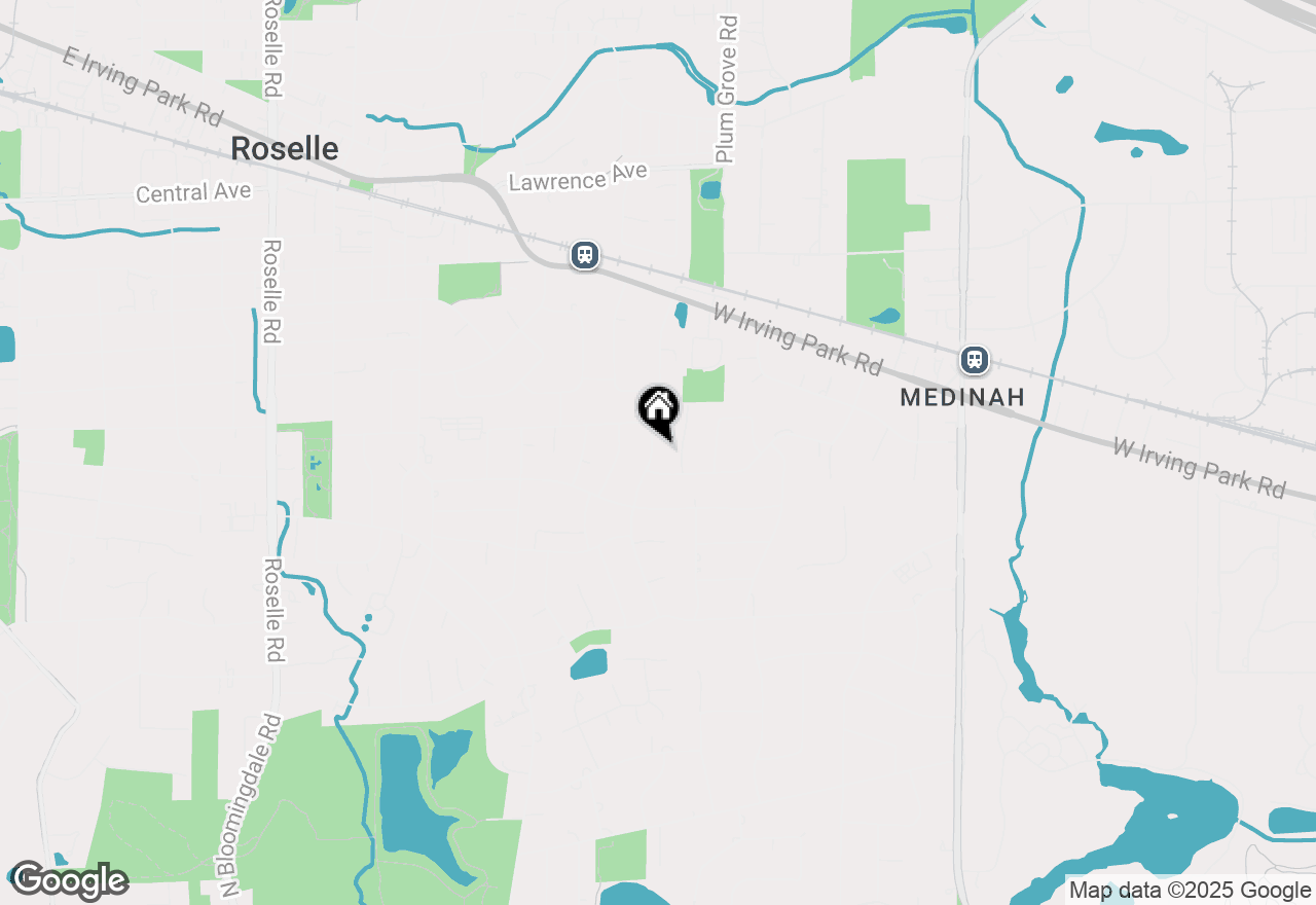 Map of 461 Springhill Drive, Roselle, IL 60172