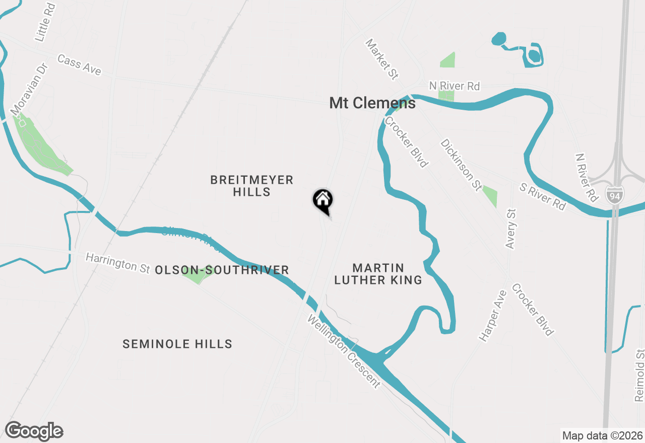 Map of 311 Southbound Gratiot Avenue #"A", Mt Clemens, MI 48043