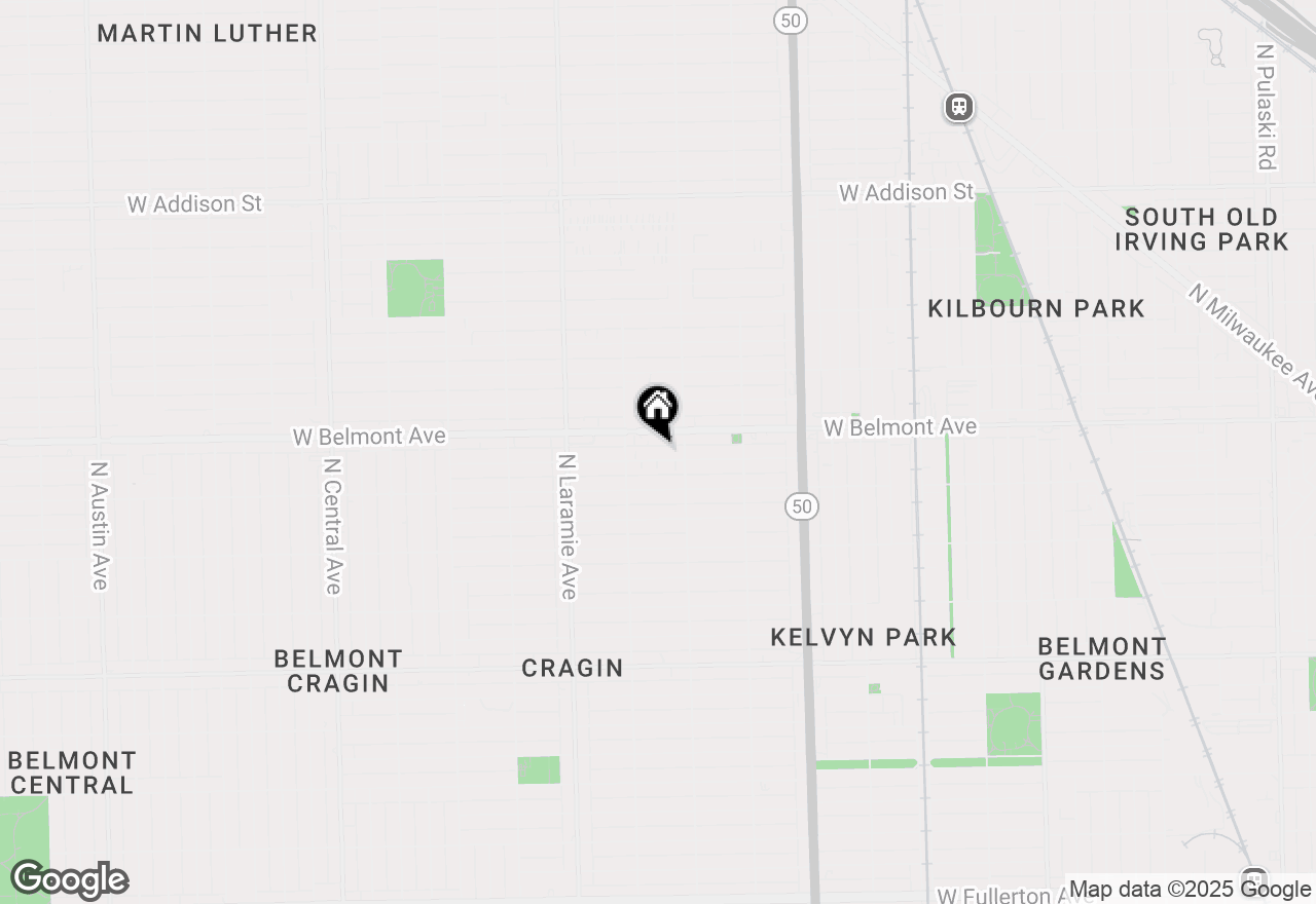 Map of 5026 W Fletcher Street, Chicago, IL 60641