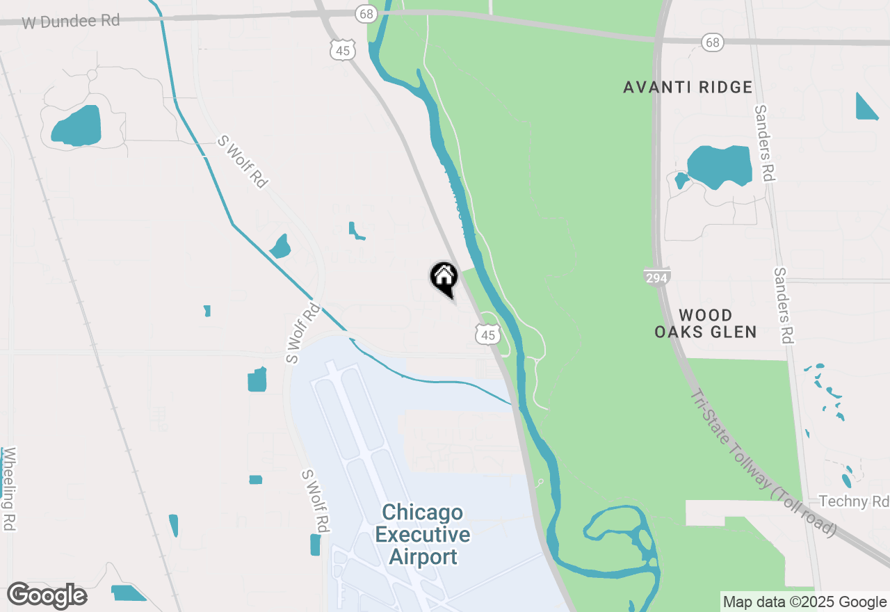 Map of 716 River Mill Parkway, Wheeling, IL 60090