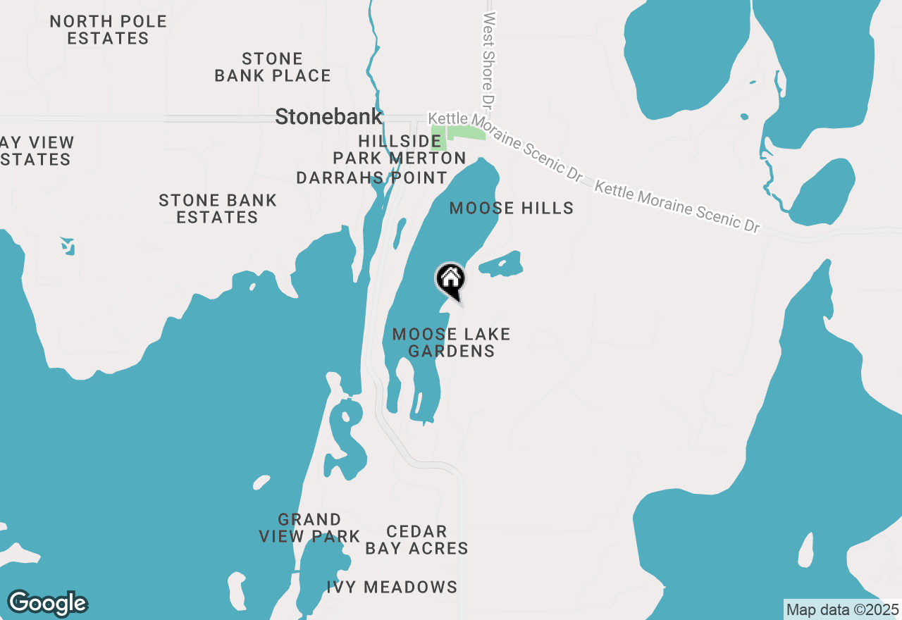 Map of W330N6325 Hasslinger Dr, Nashotah, WI 53058