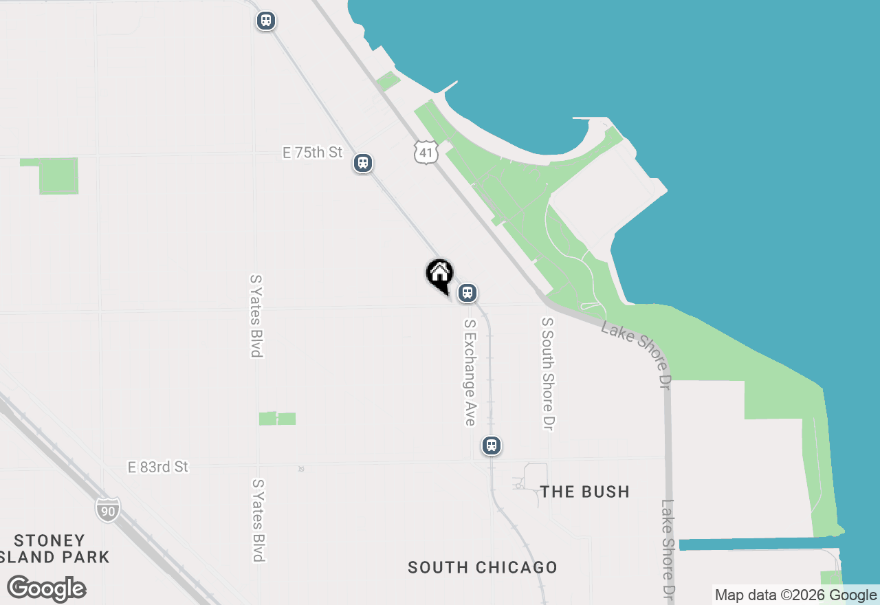 Map of 2856 E 79th Street, Chicago, IL 60649