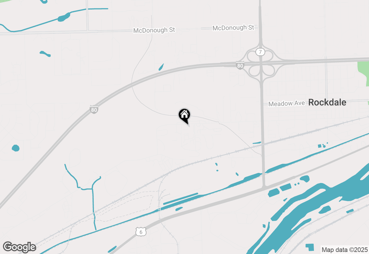 Map of 2250 Moen Avenue, Rockdale, IL 60436