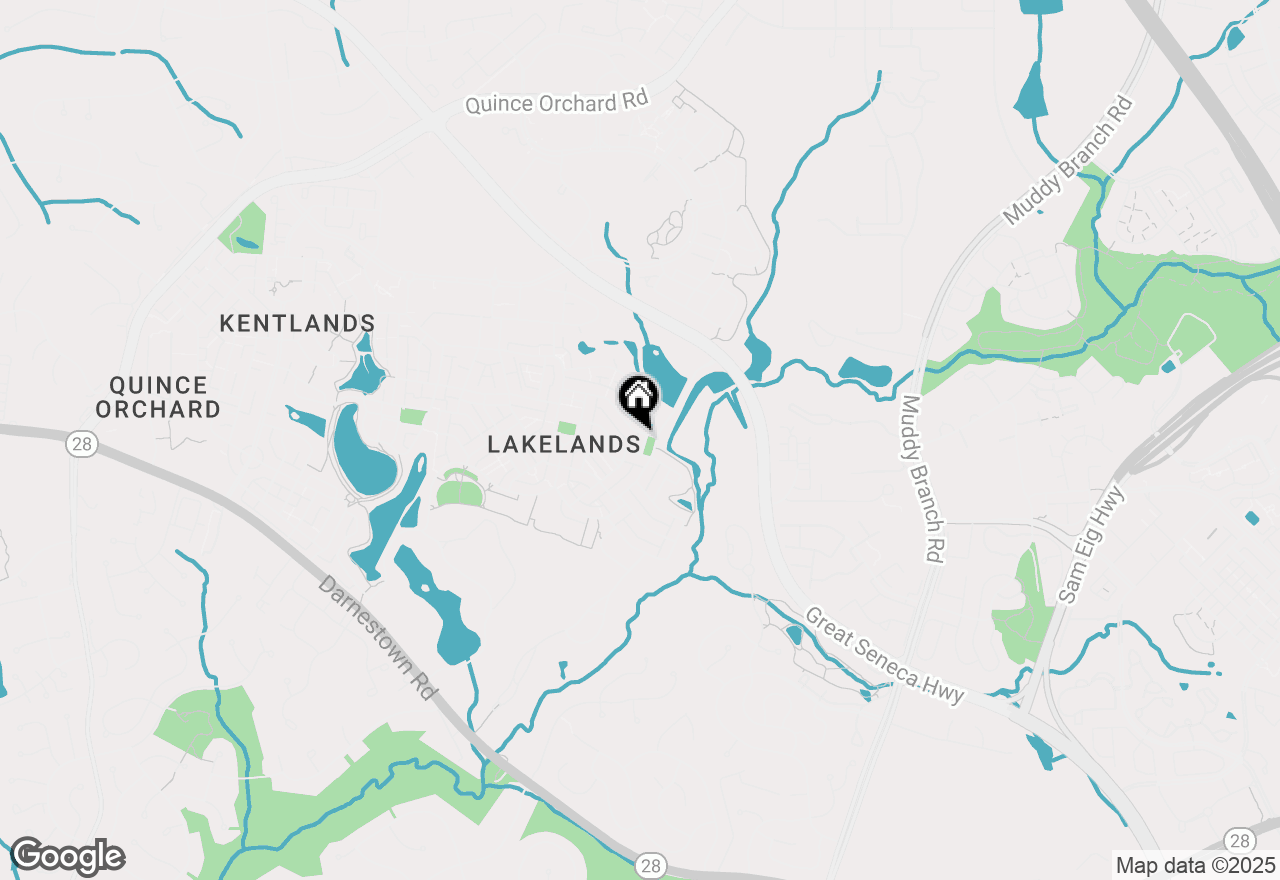Map of 629 Gatestone Square Street, Gaithersburg, MD 20878