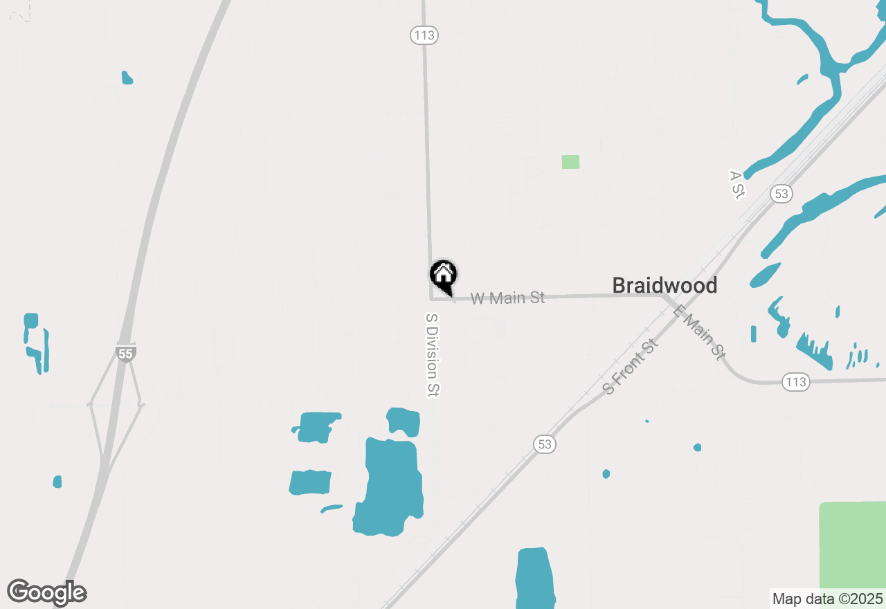 Map of 465 W Main Street, Braidwood, IL 60408