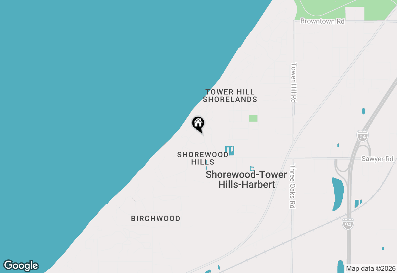 Map of 7043 Sand Dune Drive, Sawyer, MI 49125