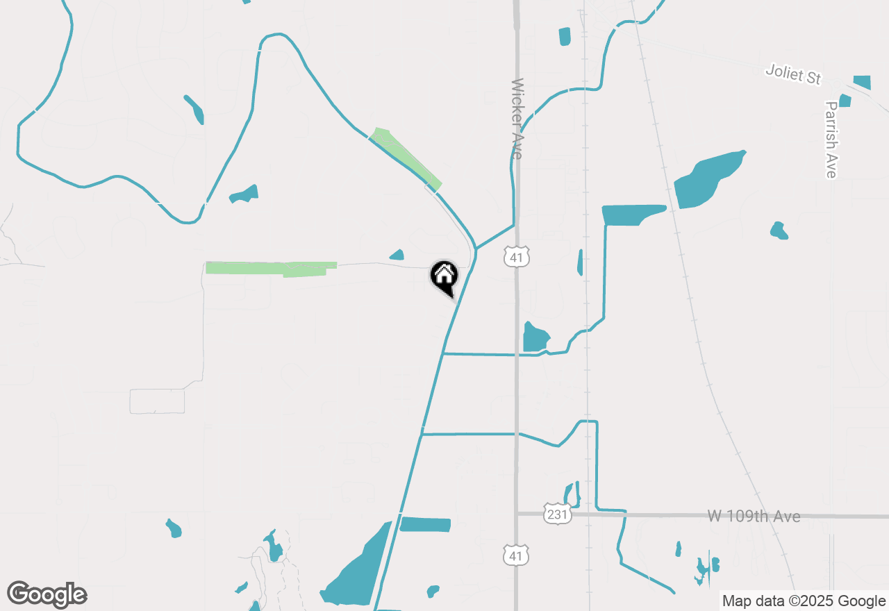 Map of 11604 Homestead Village Court, St. John, IN 46373