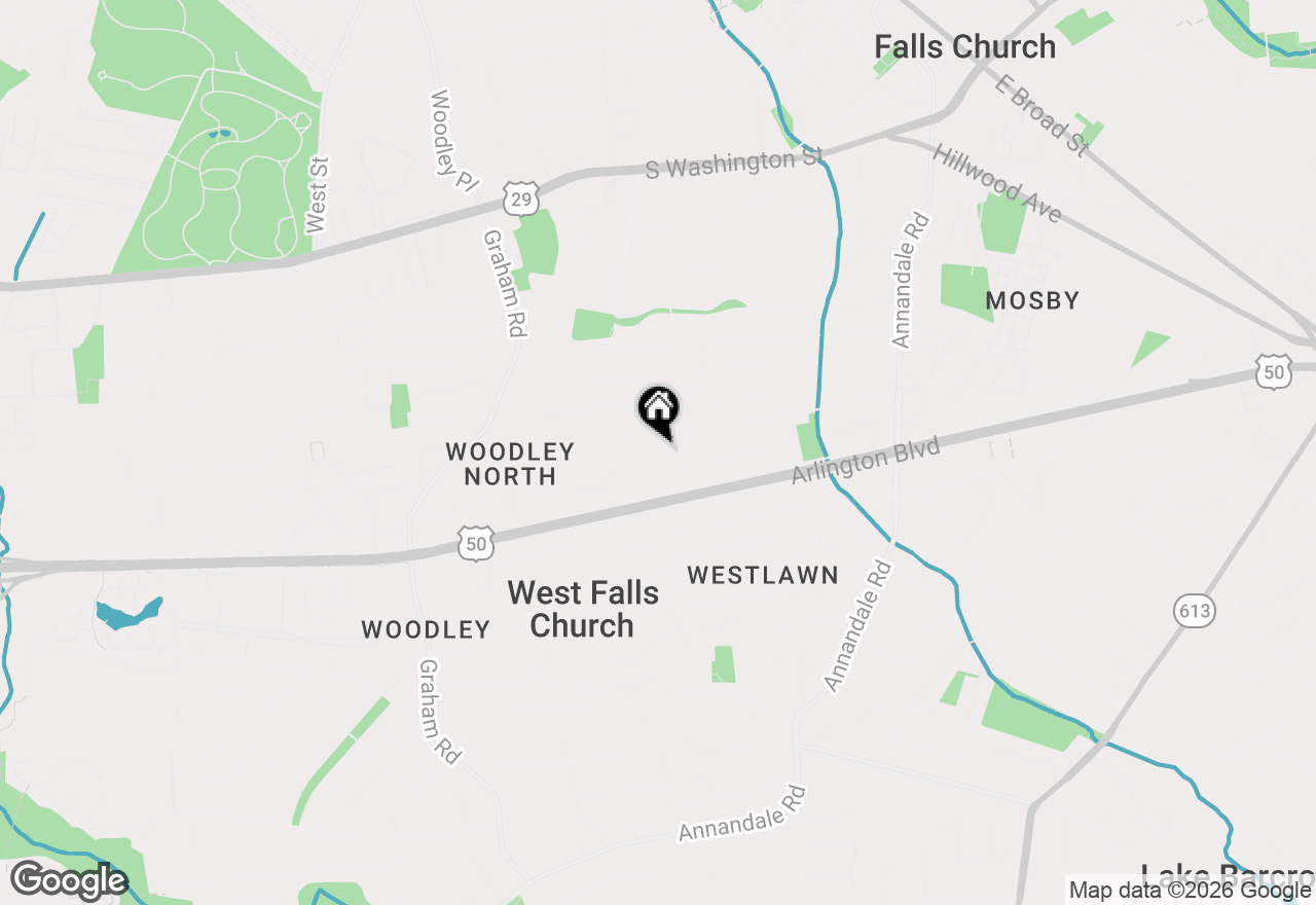 Map of 3000 Marshall, Falls Church, VA 22042