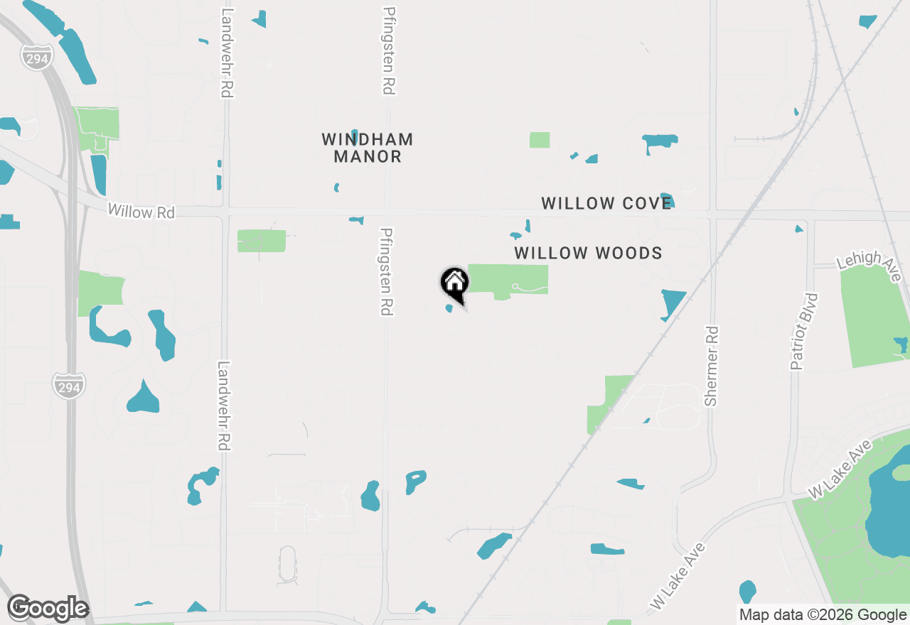 Map of 3620 Lawson Road, Glenview, IL 60026