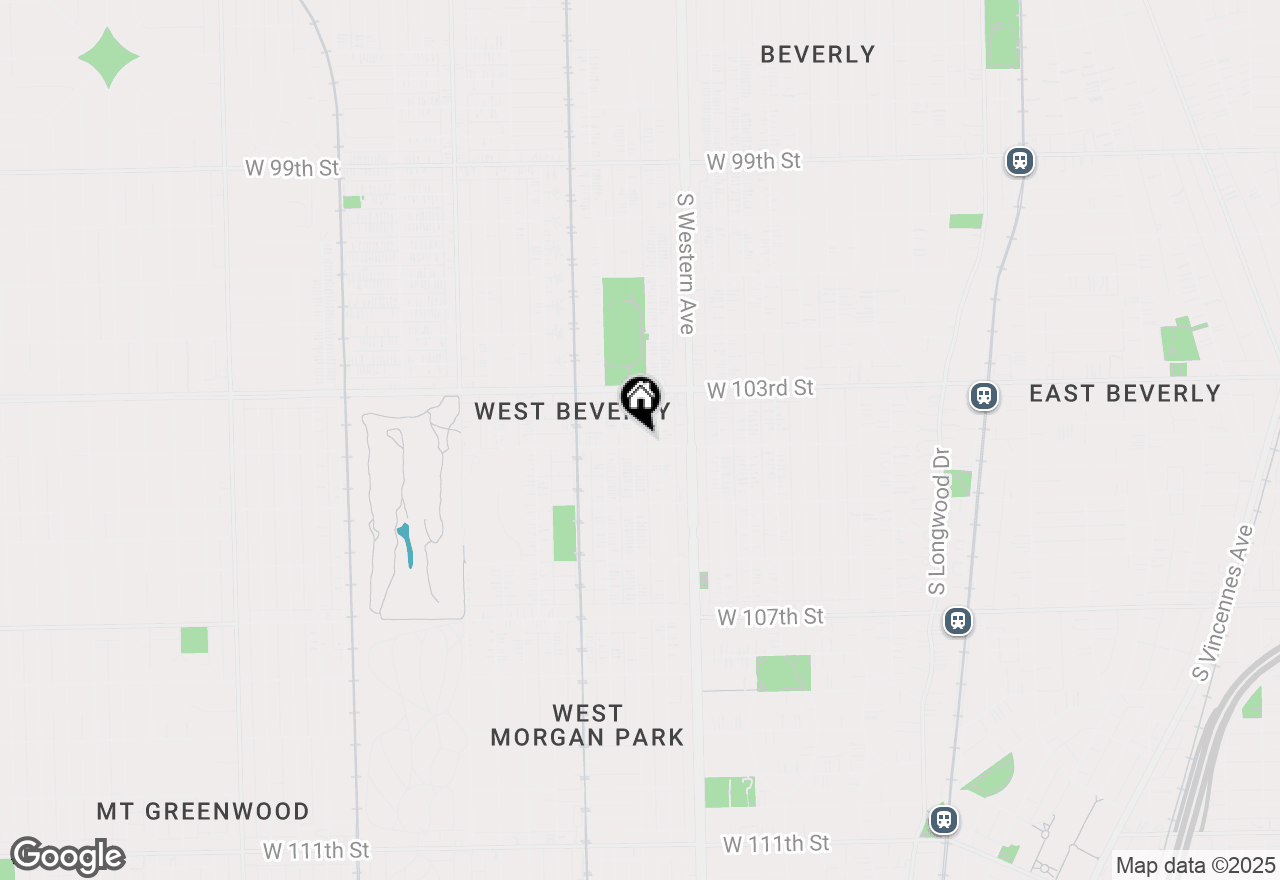 Map of (Address confidential), Chicago, Illinois 60655