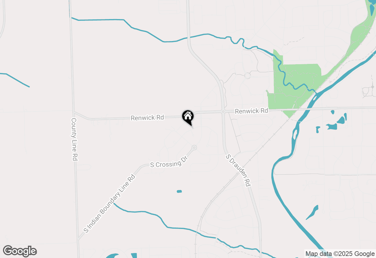 Map of 25606 W Maurice Lane, Plainfield, IL 60586